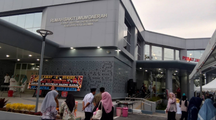 foto: dokumentasi gedung pusat terpadu rumah sakit umum sultan Daeng Radja Bulukumba 